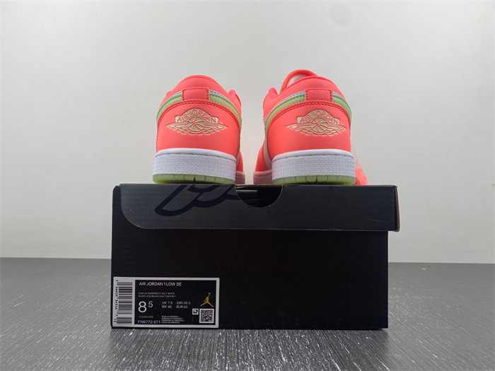 Air Jordan 1 Low SE “Lava Glow” FN6772-671